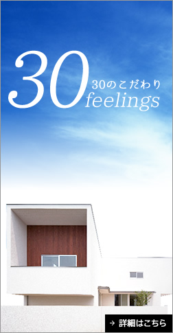 30のこだわり feelings